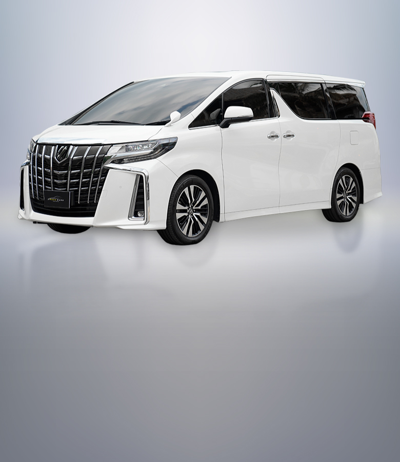Toyota Alphard Top white 2022 POSH CARS RENTAL - Luxury Car Rental - พอช คาร์ เรนทอล บริษัทเช่ารถหรูและรถซุปเปอร์คาร์ระดับไฮเอนด์